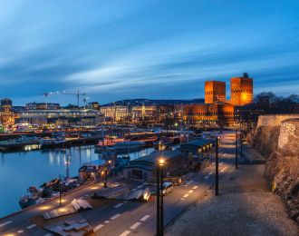 Flight booking to Oslo available with connections from major cities