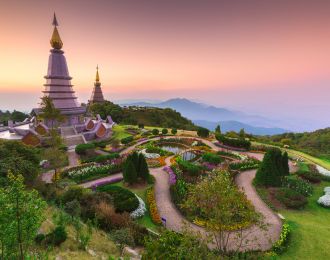 Book a flight to Chiang Mai with minimal complexity
