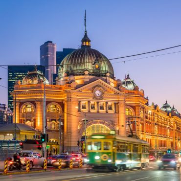 Book a flight to Melbourne through a straightforward process